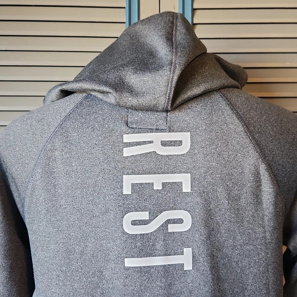 Aeropostale Gray Performance Zip Hoodie - Picture 10 of 14